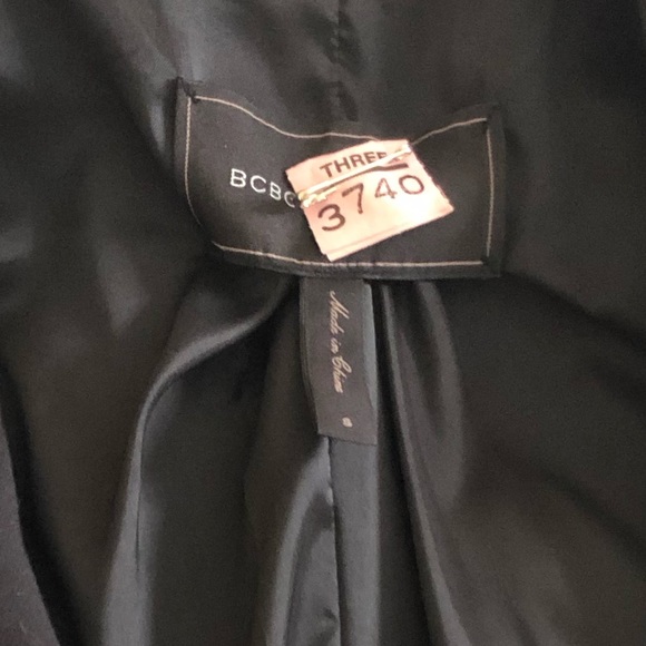 BCBG MAX AZRIA “BRENT” Black Blazer Women Size S - Picture 13 of 15